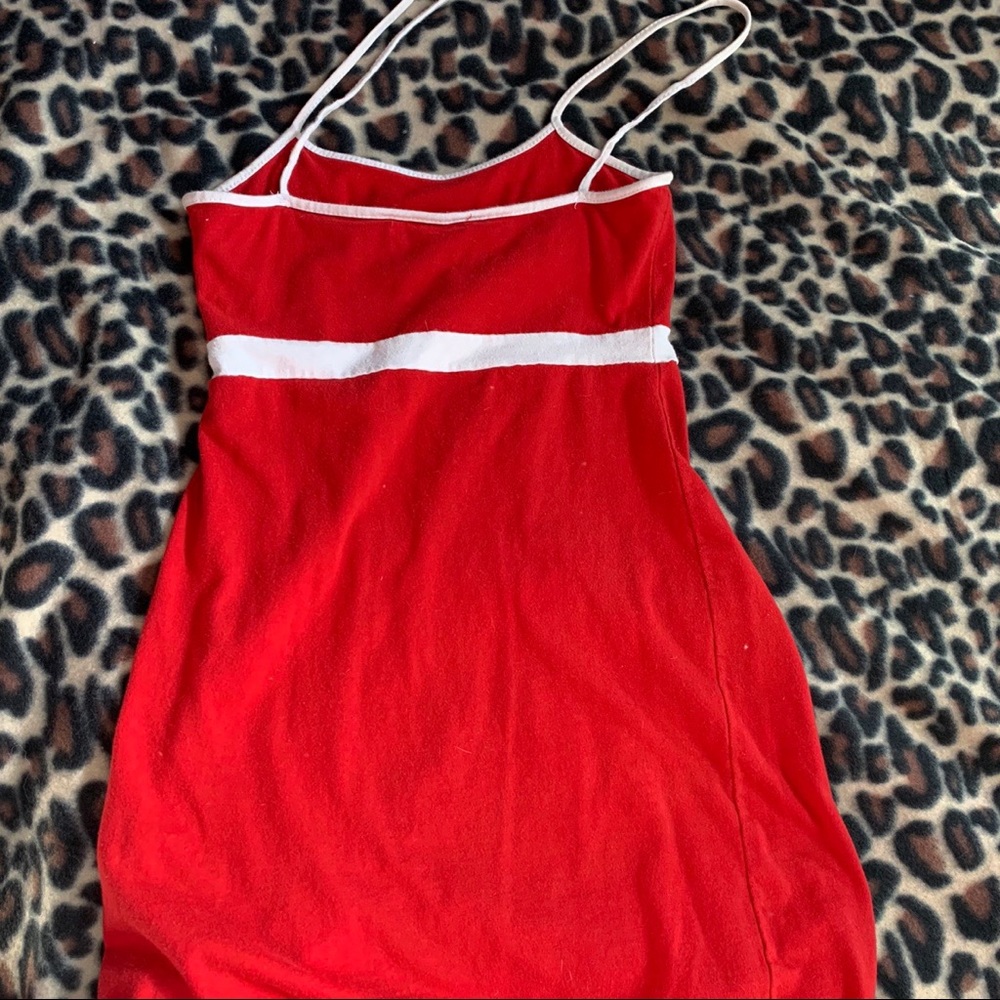 Red Brandy Melville Dress Perfect Condition - Picture 2 of 3